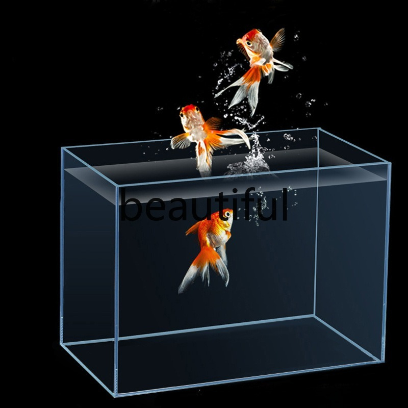 Planted Aquarium For Goldfish - Akuarium kaca ultra-putih Jinjing untuk tanaman