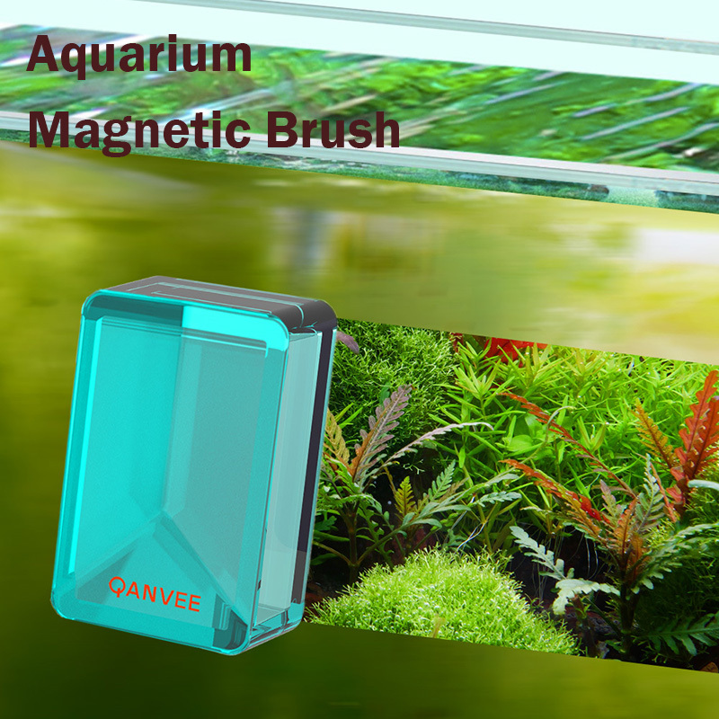 Planted Aquarium Tools - Qanvee alat pembersih akuarium magnetik, aksesori