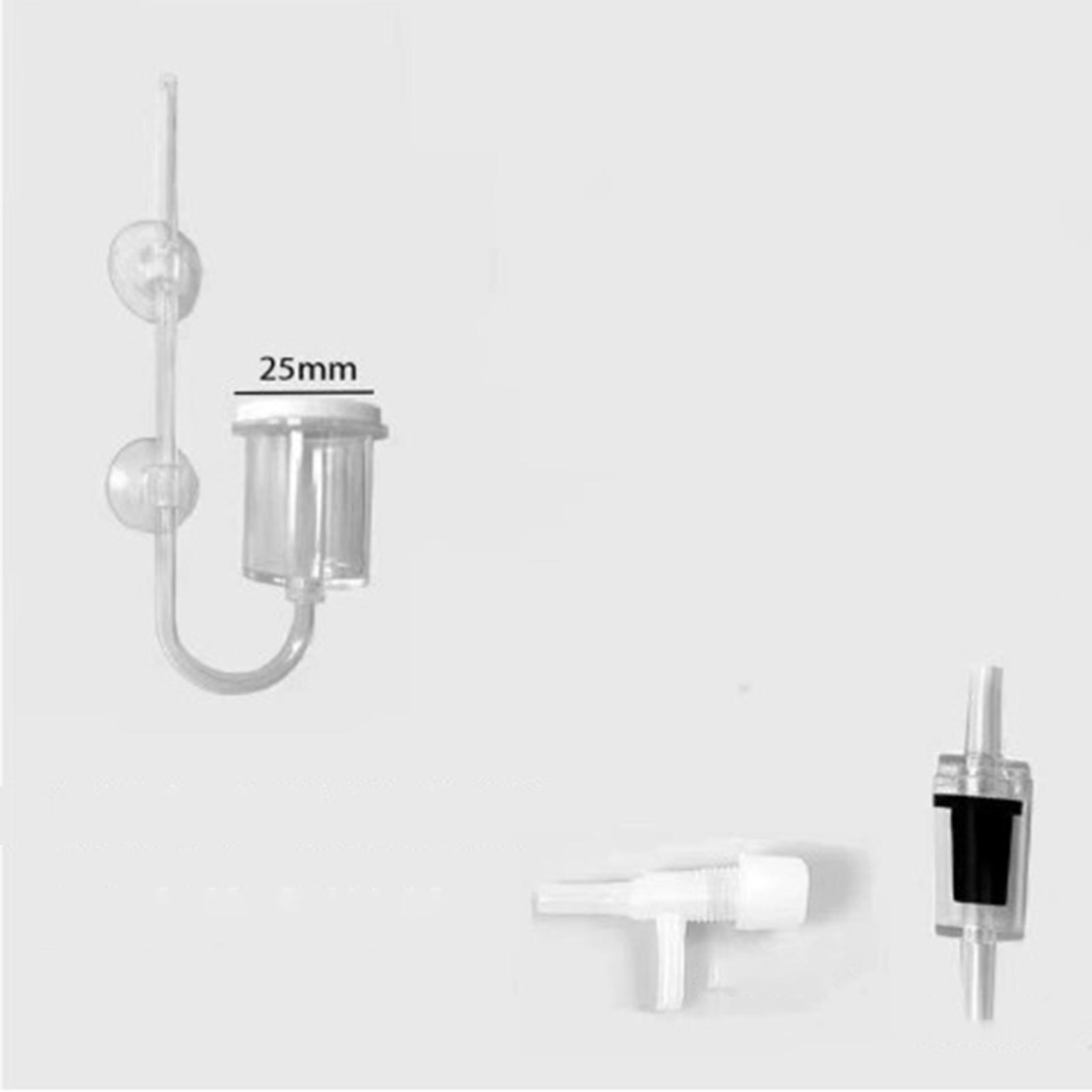 Aquarium Plant No Co2 - Diffuser CO2 Akuarium Kaca Bening dengan