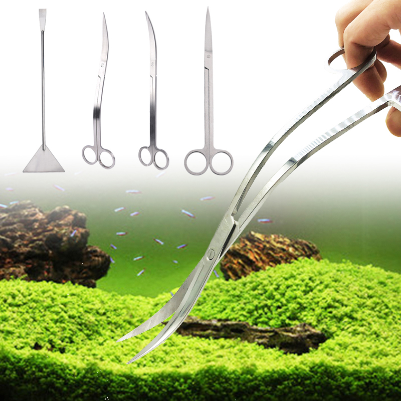Planted Aquarium Maintenance Kit - Aksesoris akuarium baja antikarat keras aksesoris