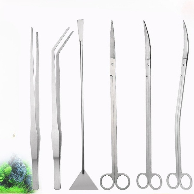 Planted Aquarium Maintenance Kit - Set Alat Tanaman Air Diperpanjang 35Cm/38Cm