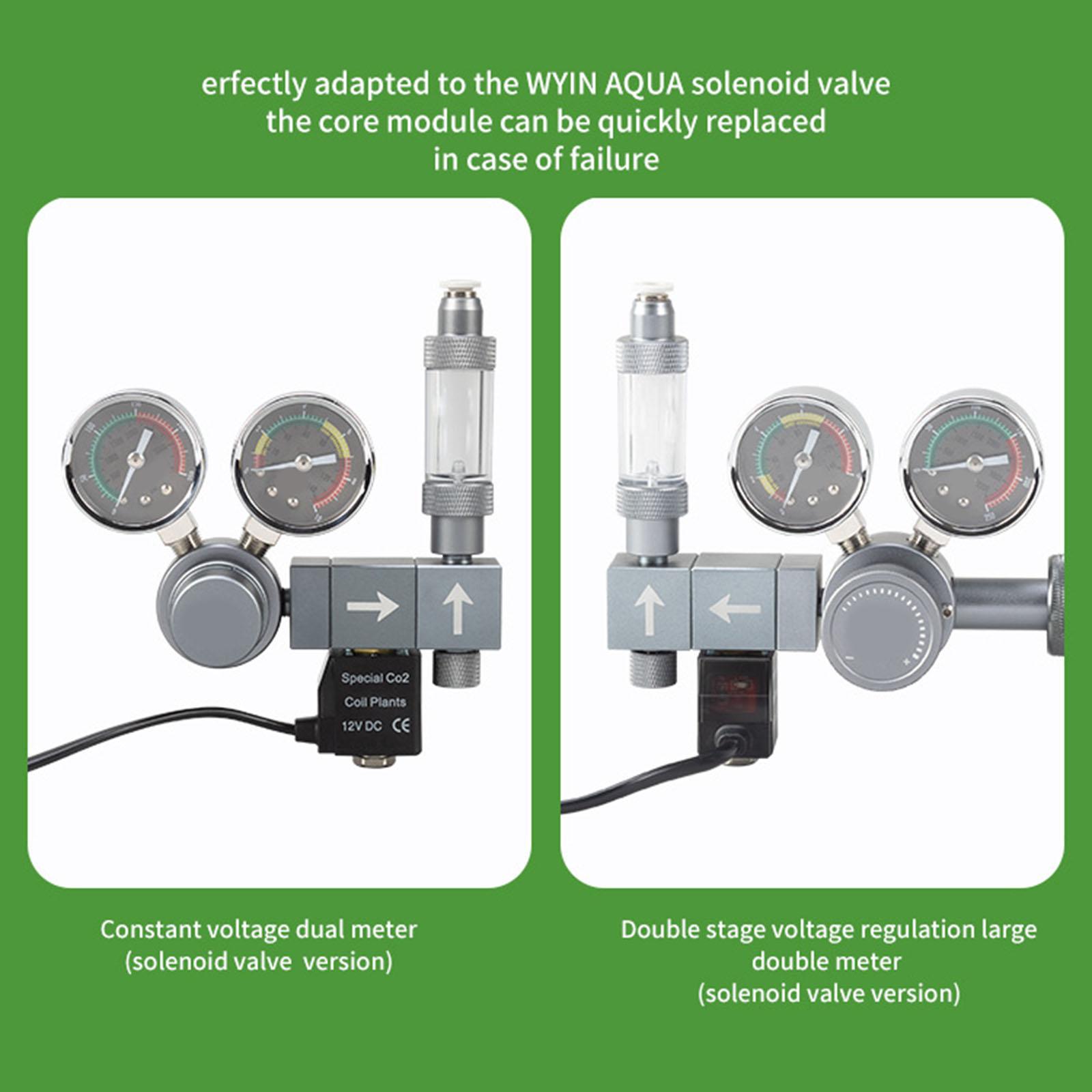 Planted Aquarium Co2 Kit - Kit Solenoid CO2 Akuarium, Regulator Aluminium