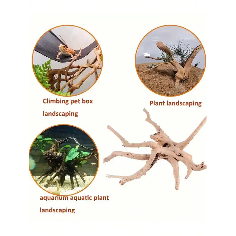 Kayu Apung Alami untuk Dekoras - Aquarium Plant Roots ulasan dan harga