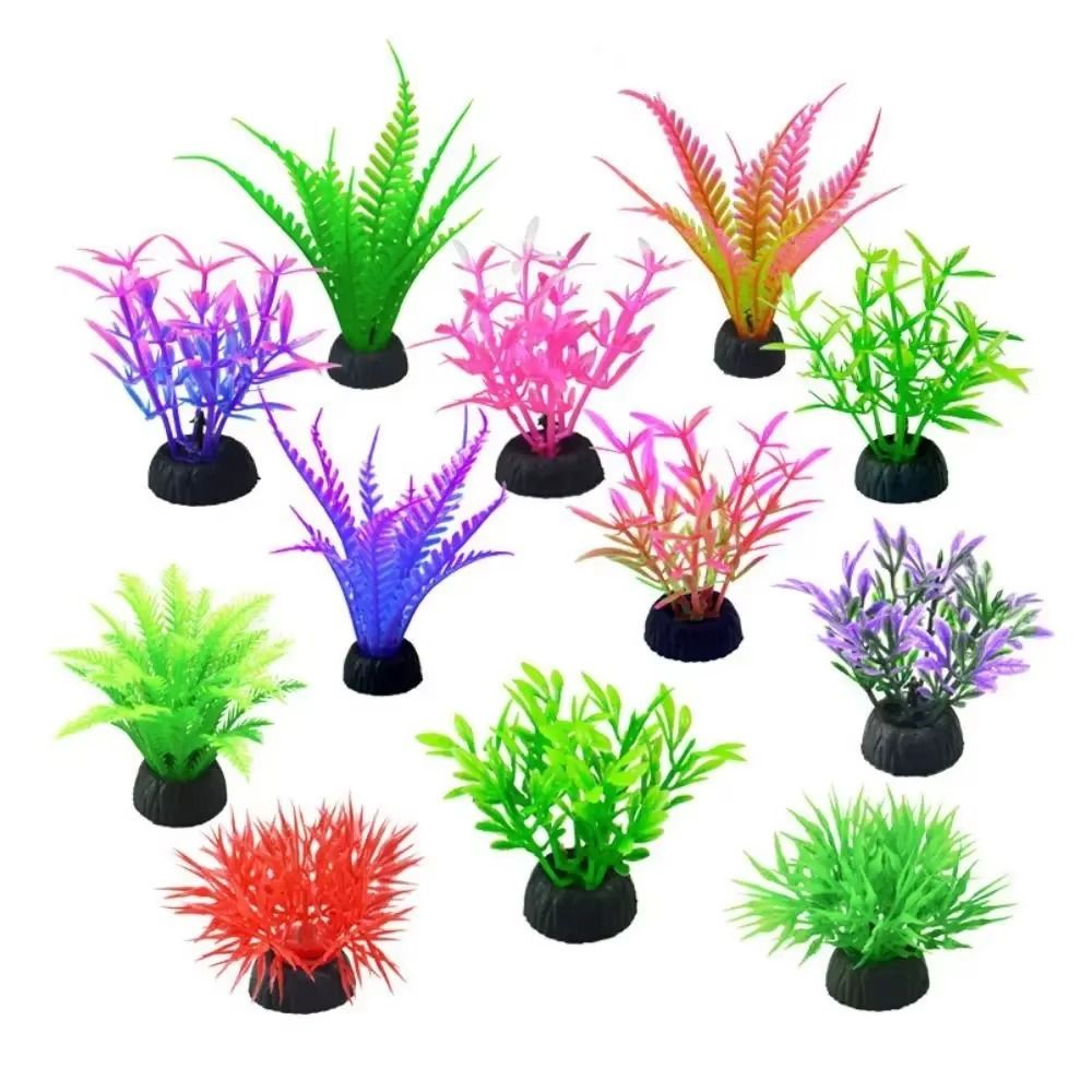 Tanaman Akuarium Plastik Buata - Aquarium Planted Background ulasan dan harga