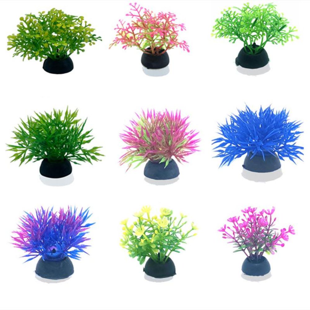 Tanaman Akuarium Plastik Buata - Aquarium Planted Background ulasan dan harga