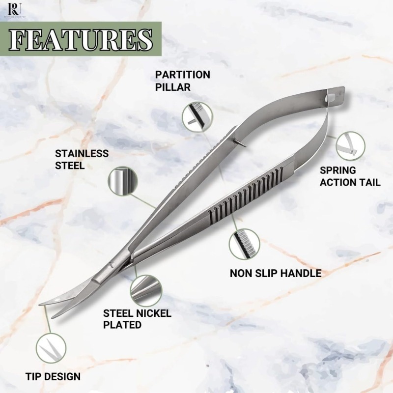 1 Buah Gunting Pegas Lurus Mel - Planted Aquarium Tools ulasan dan harga