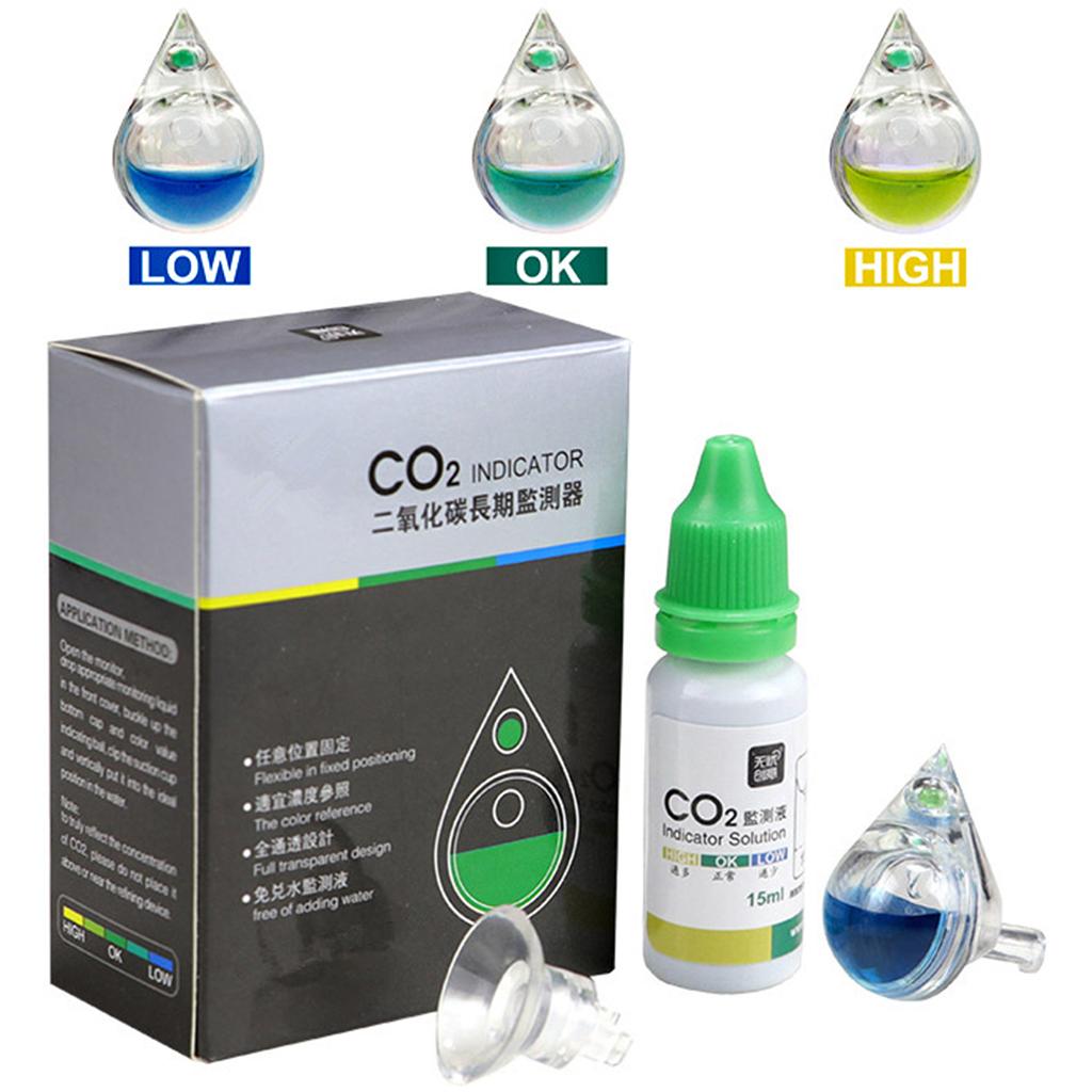 Pengukur Kadar CO2 Akuarium, M - Aquarium Plant No Co2 ulasan dan harga