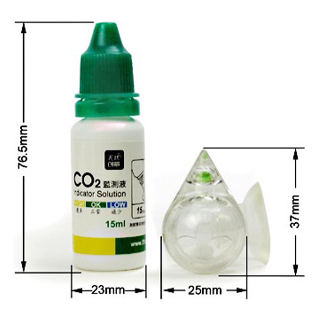 Pengukur Kadar CO2 Akuarium, M - Aquarium Plant No Co2 ulasan dan harga