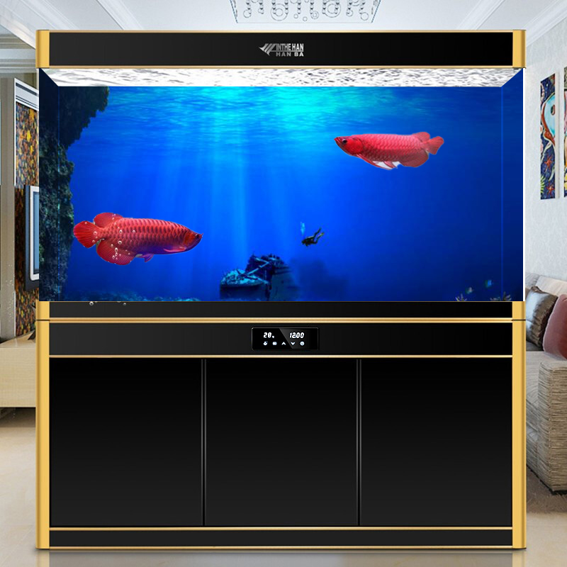 1 Buah Dekorasi Latar Belakang - Aquarium Planted Background ulasan dan harga