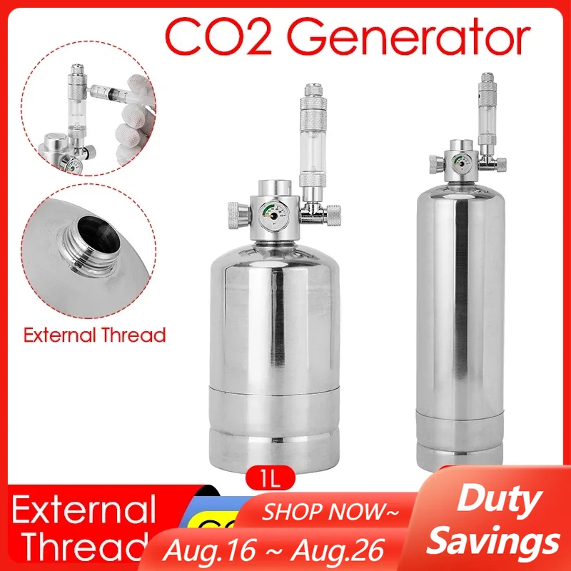 Kit sistem penghasil CO2 akuar - Aquarium Plant No Co2 ulasan dan harga