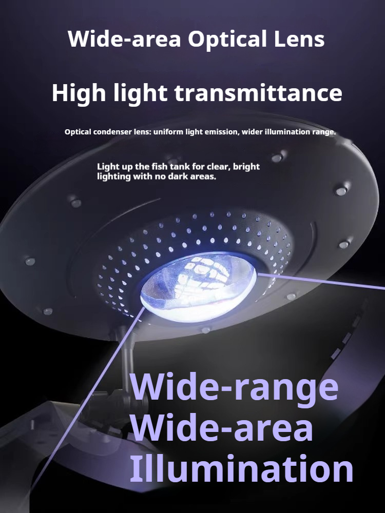 Lampu Akuarium Ikan UFO, Lampu - Planted Aquarium For Goldfish ulasan dan harga