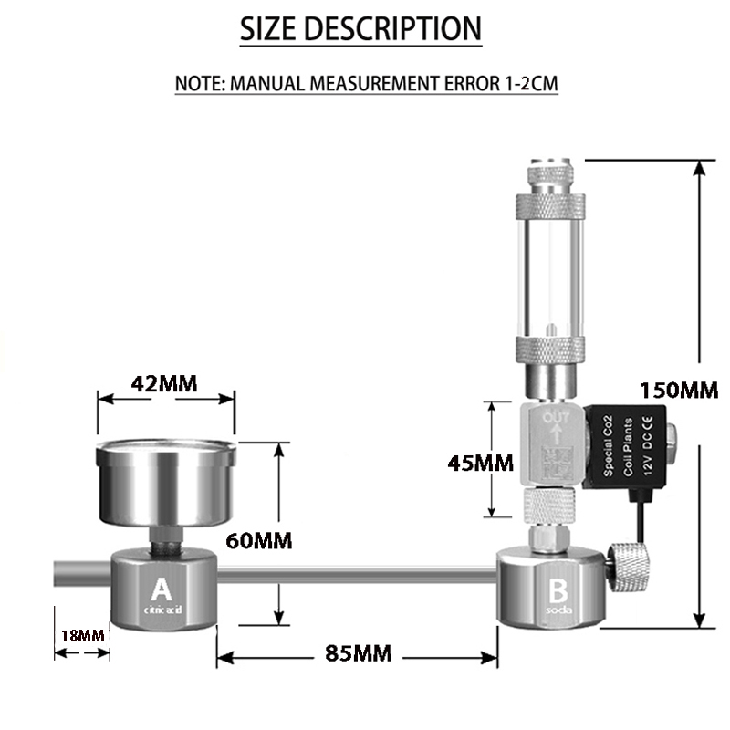 Kit Sistem Generator CO2 DIY u - Planted Aquarium Co2 Kit ulasan dan harga