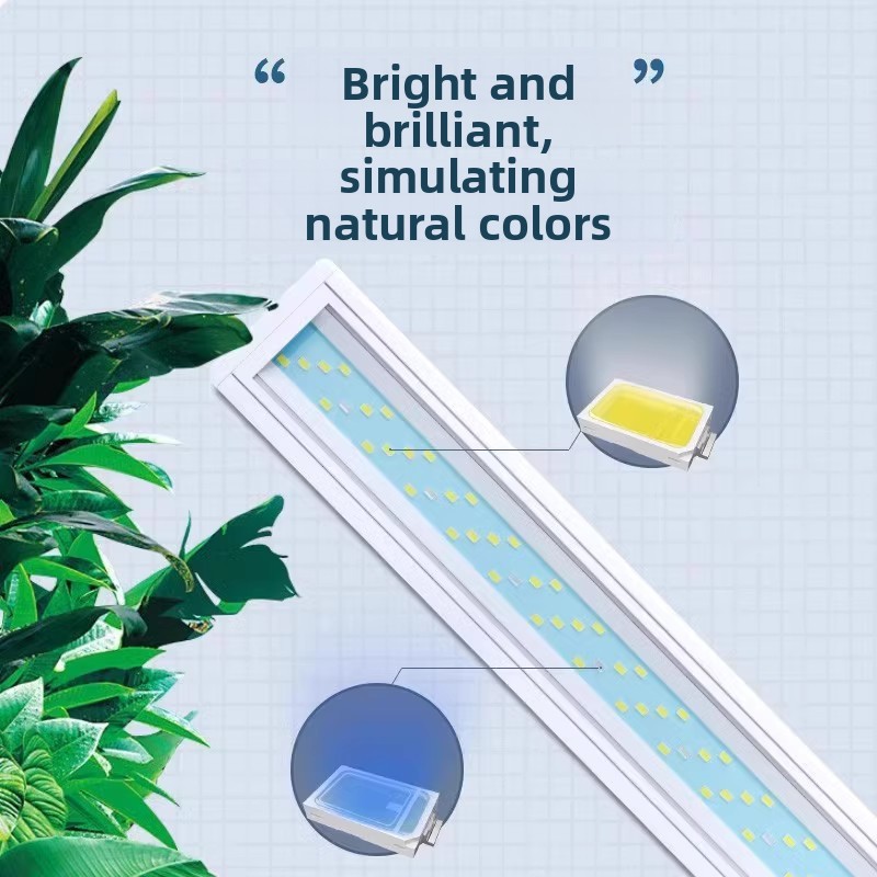 Lampu Akuarium LED Spektrum Pe - Aquarium Planted Background ulasan dan harga