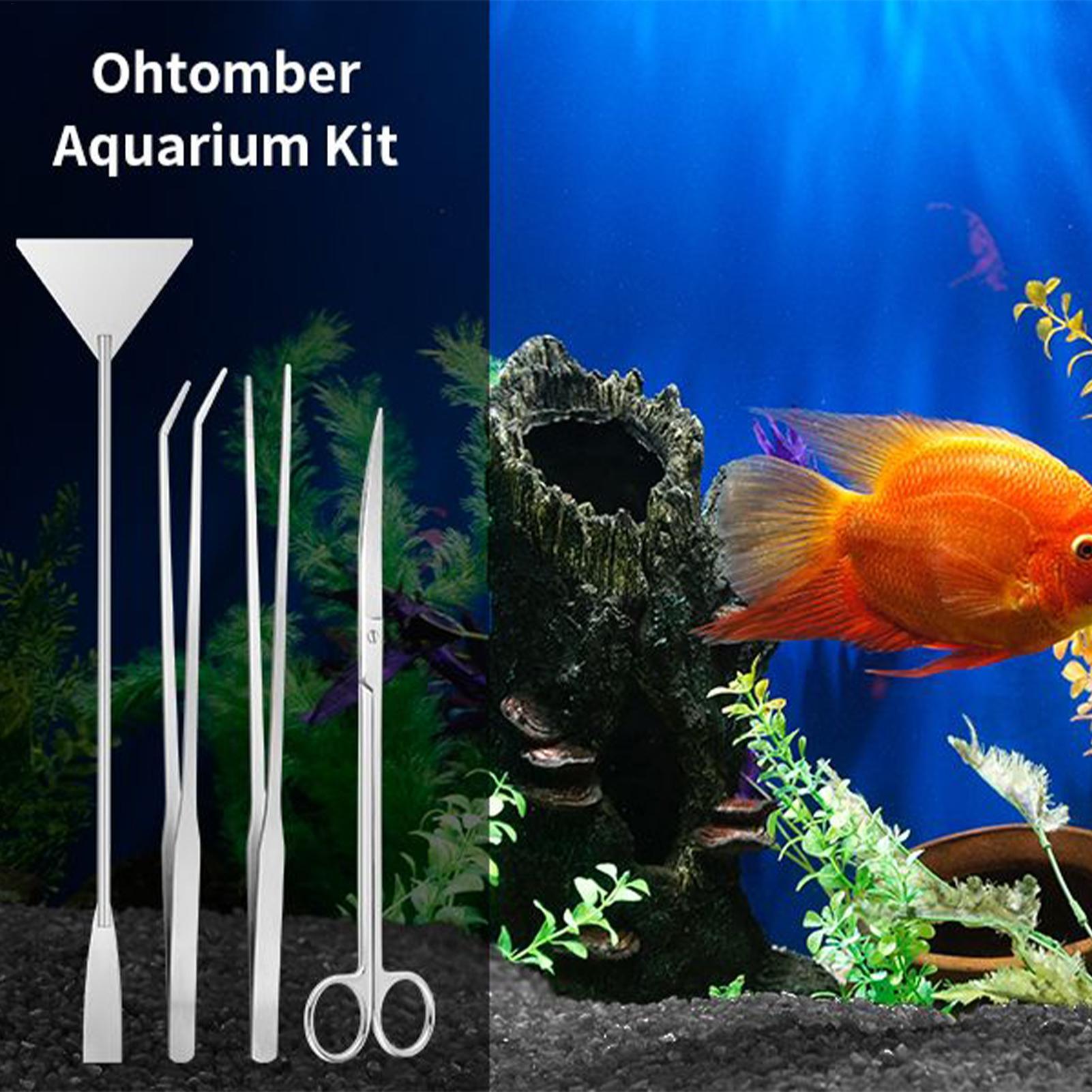 4 Buah Kit Alat Akuarium Set P - Planted Aquarium Maintenance Kit ulasan dan harga
