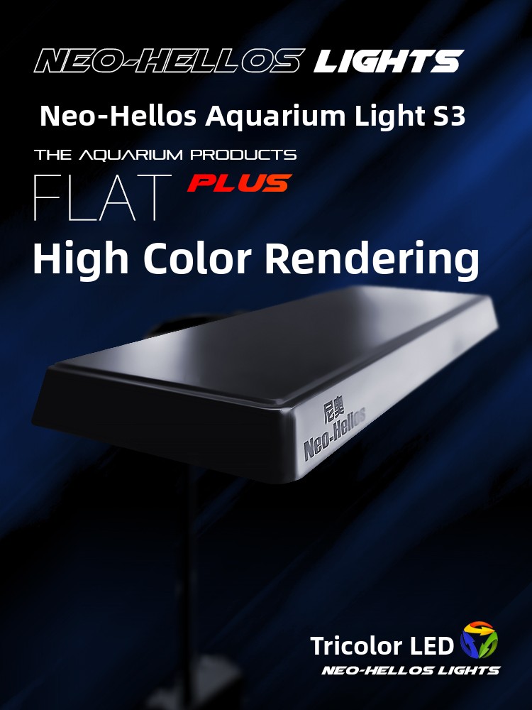 Lampu LED Spektrum Penuh Neo S - Planted Aquarium Algae ulasan dan harga