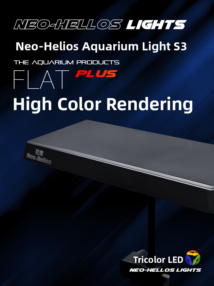 Lampu LED Spektrum Penuh Neo S - Planted Aquarium Algae ulasan dan harga