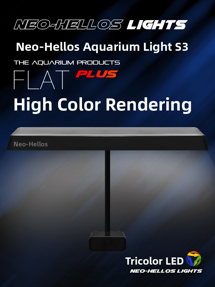 Lampu LED Spektrum Penuh Neo S - Planted Aquarium Algae ulasan dan harga
