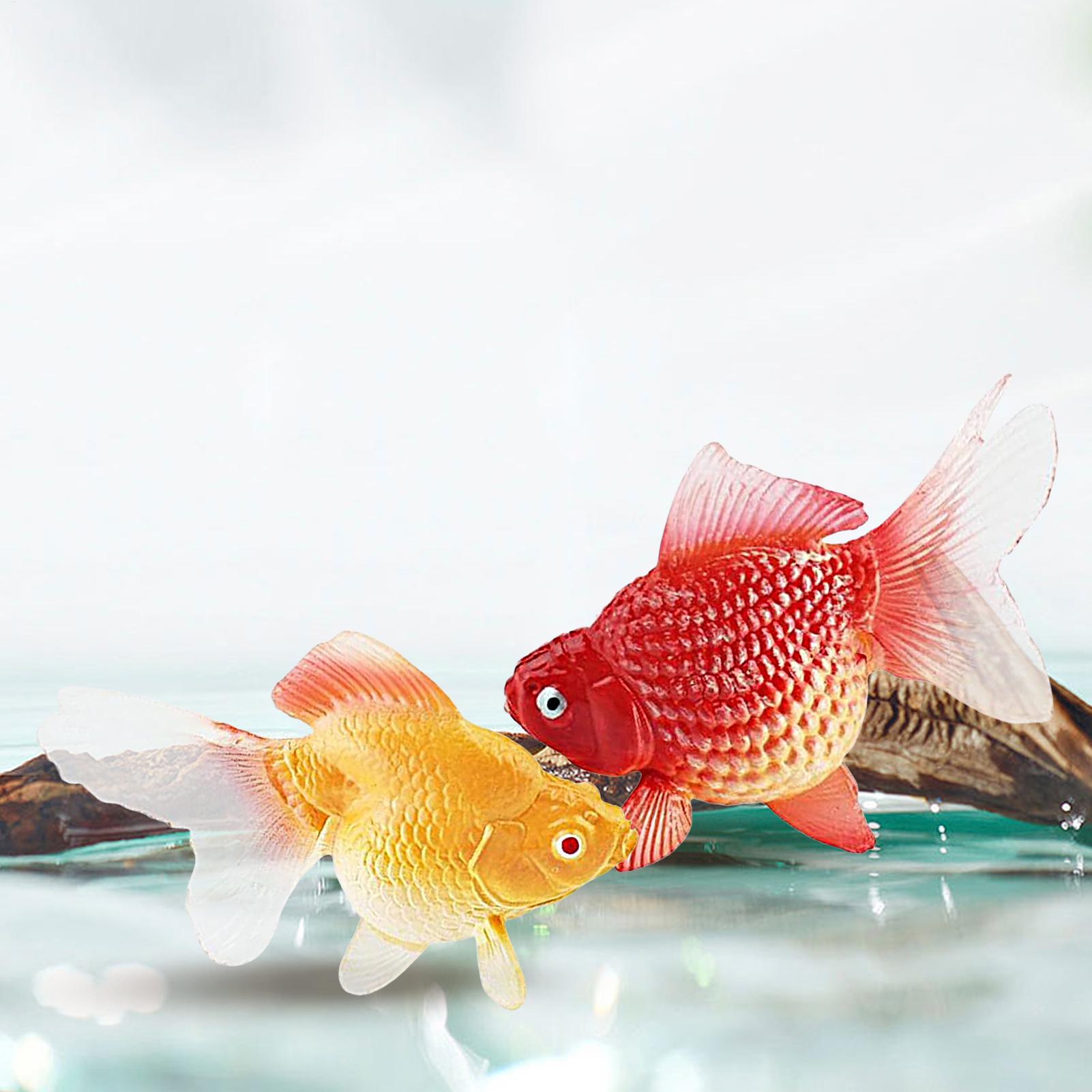 Ikan Mas Palsu 2 Buah/Set Ikan - Planted Aquarium For Goldfish ulasan dan harga
