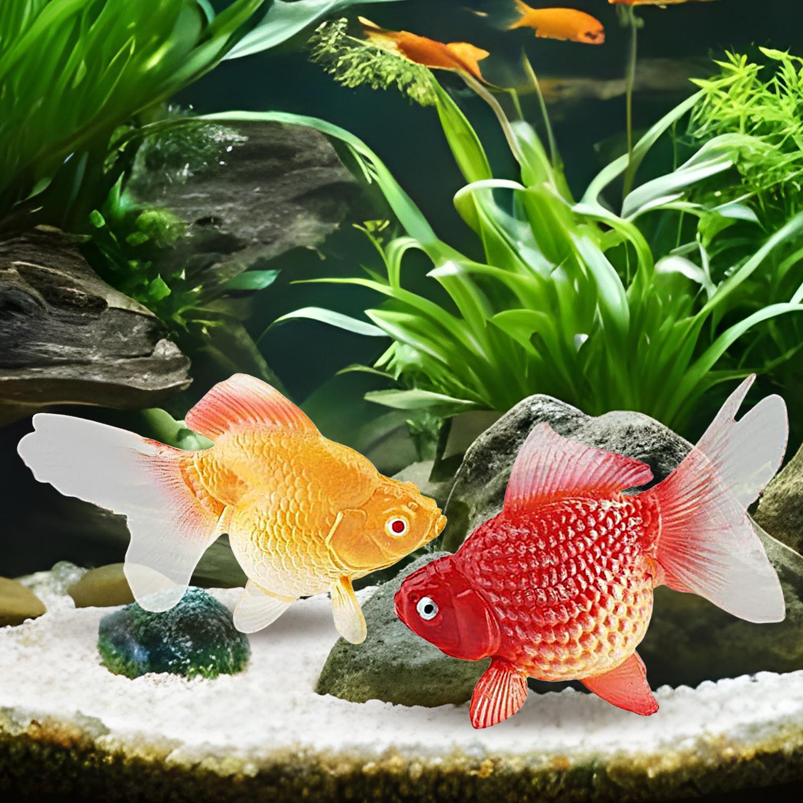 Ikan Mas Palsu 2 Buah/Set Ikan - Planted Aquarium For Goldfish ulasan dan harga