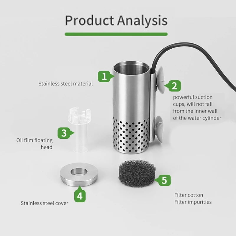 Filter Akuarium Elektrik Pengh - Planted Aquarium Tools ulasan dan harga