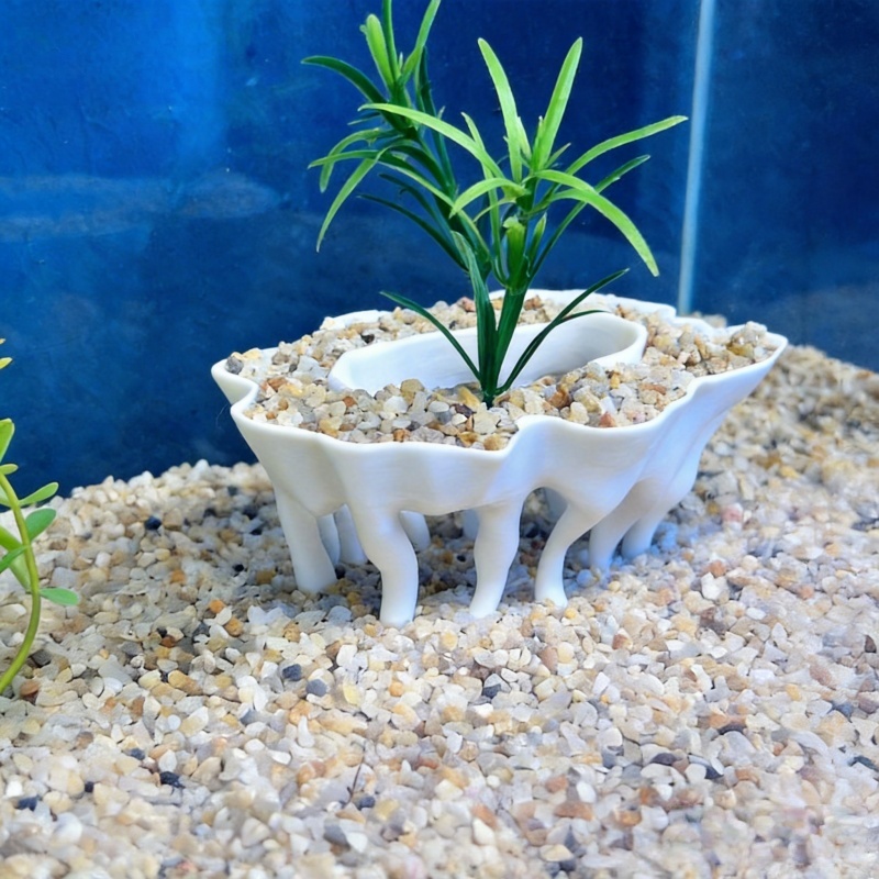 Tanaman akuarium cetak 3D berb - Aquarium Plant Roots ulasan dan harga