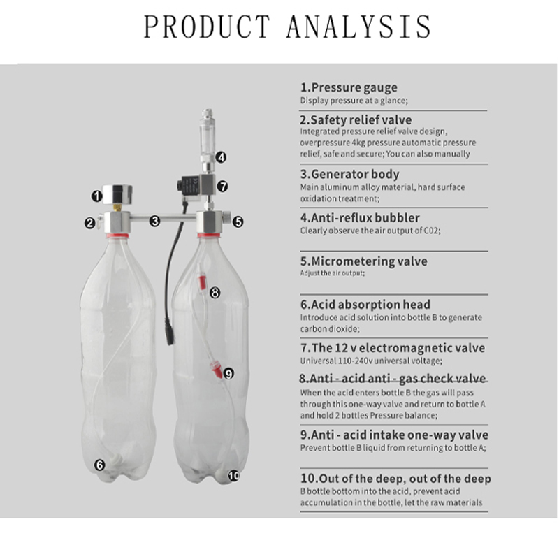 CO2 akuarium sistem Regulator  - Planted Aquarium Co2 Kit ulasan dan harga