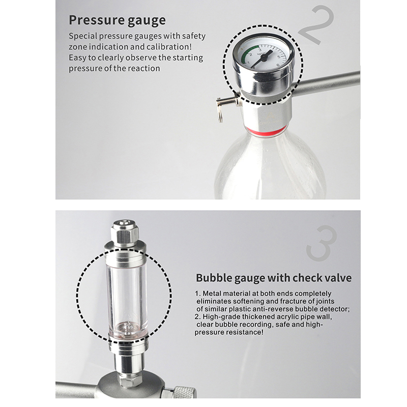 CO2 akuarium sistem Regulator  - Planted Aquarium Co2 Kit ulasan dan harga