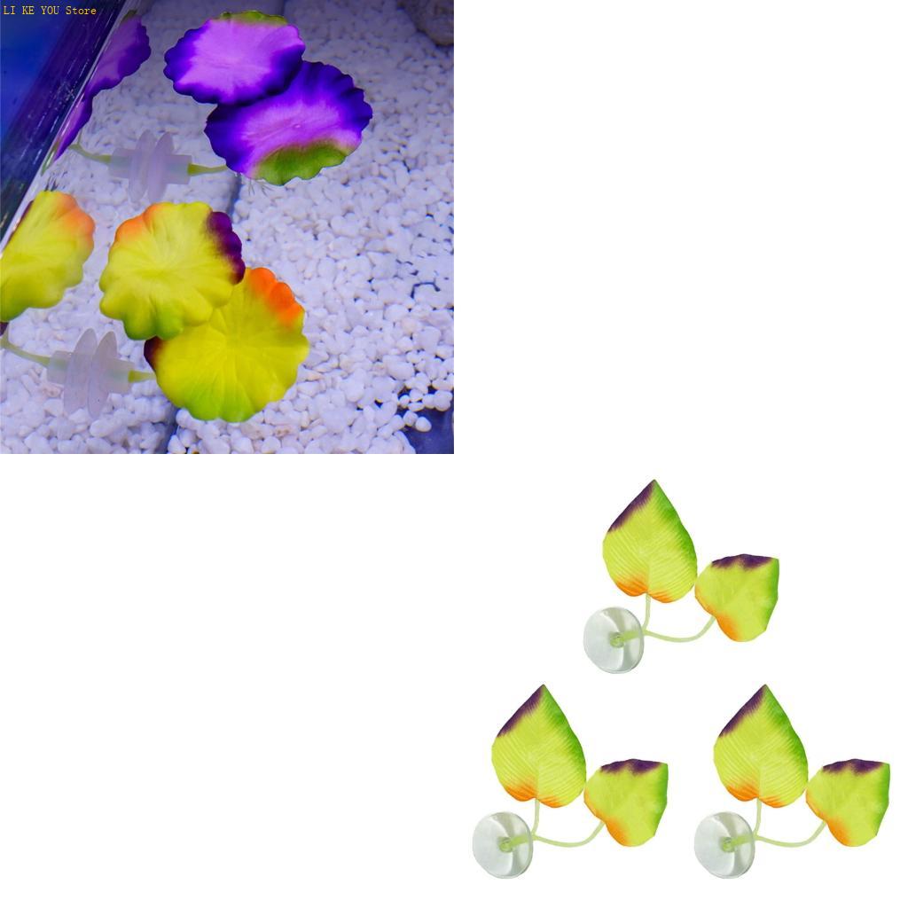 W3JE 3 Buah Tanaman Air Warna- - Aquarium Planted Background ulasan dan harga