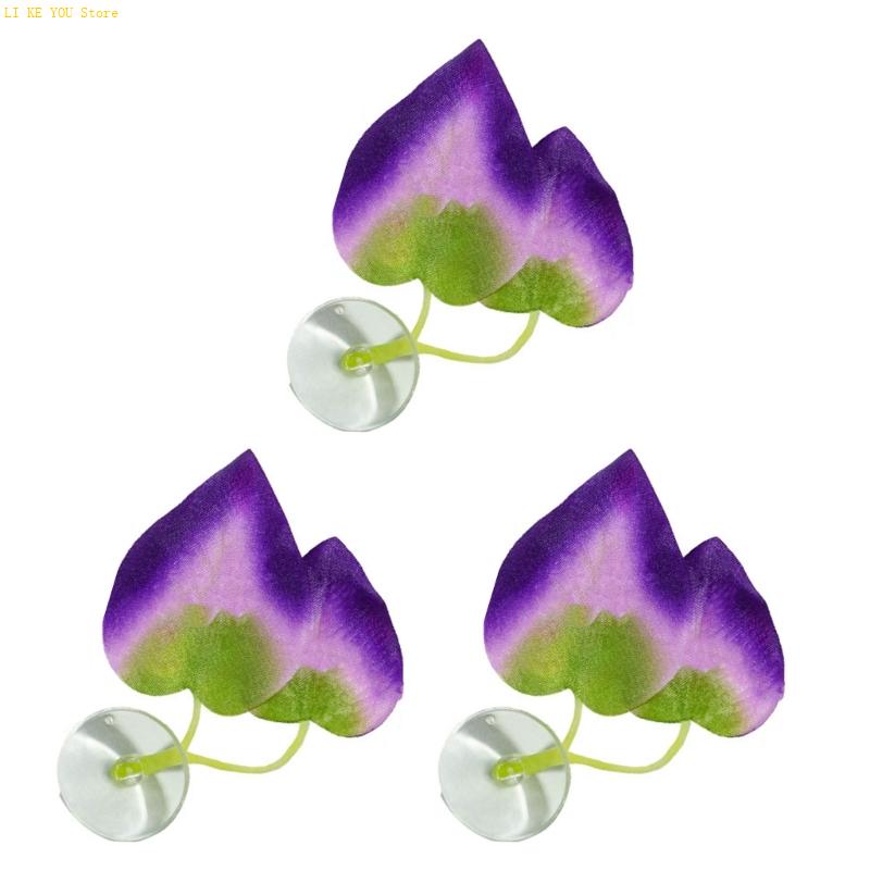 W3JE 3 Buah Tanaman Air Warna- - Aquarium Planted Background ulasan dan harga