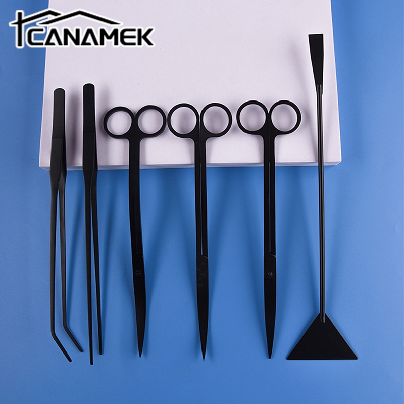 Set 4/5/6 buah alat tanaman ai - Planted Aquarium Maintenance Kit ulasan dan harga