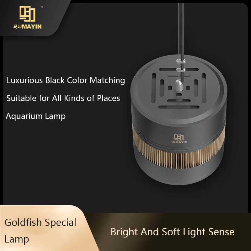 Lampu LED Spektrum Penuh MAYIN - Planted Aquarium For Goldfish ulasan dan harga